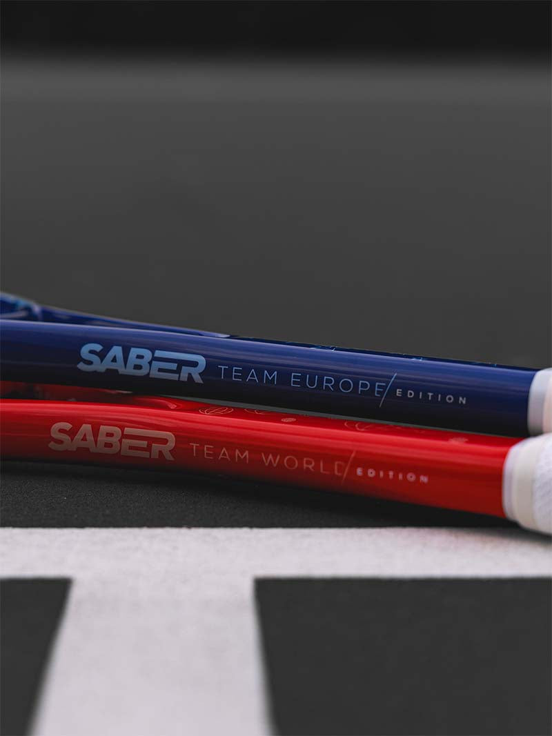 Team Worldd and Team Europe Sabers